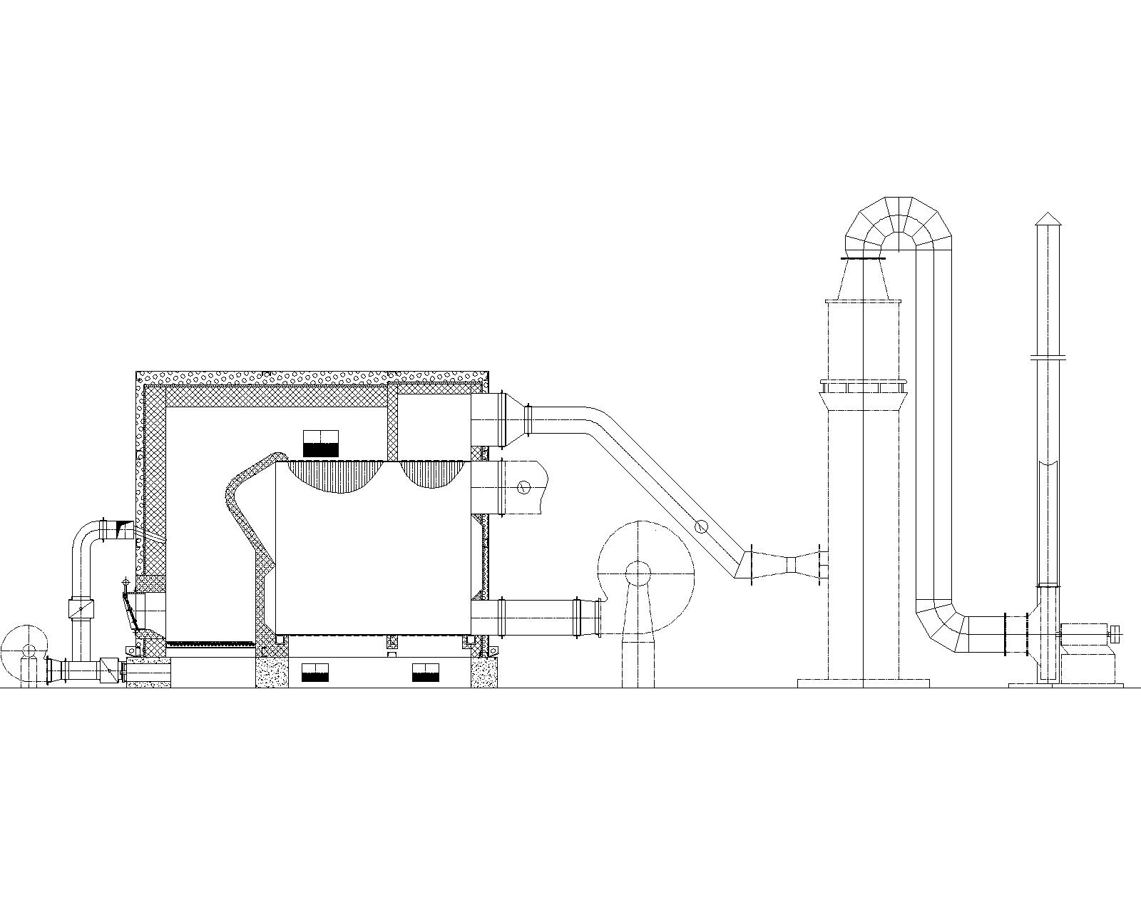 WWG 系列卧式固定炉排燃颗粒生物质热风炉总图-Model.jpg
